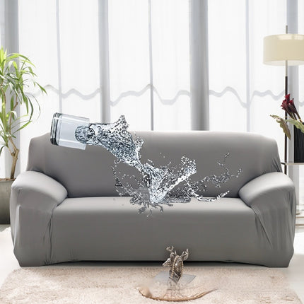 Solid Color Elastic Waterproof Sofa All-inclusive Milk Silk Cover