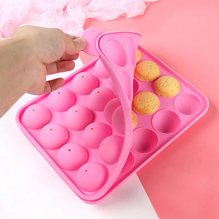 Silicone Cake Pop Mould 🍭 – 20 Cavities