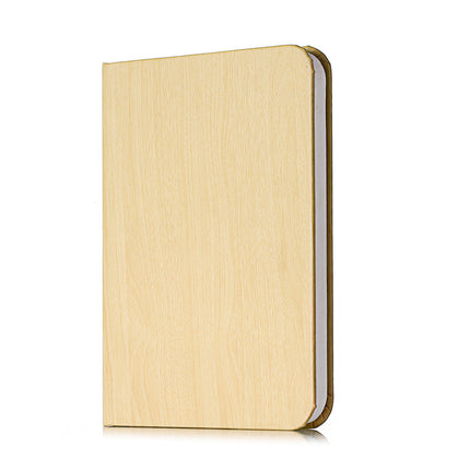 Tricolour LED Open Book Lamp – Wooden Style Cover | 5 Sizes