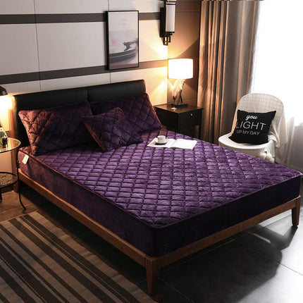 Crystal velvet thickened bedspread simmons mattress cover bedspread – Trendy & Practical for Daily Living