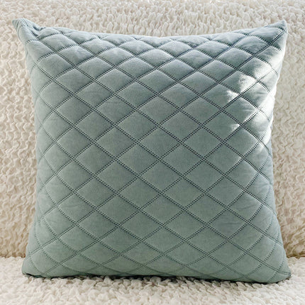 Modern Minimalist Velvet Cushion Covers – Pink, Blue, Gold, Orange, Green, or Sky Blue ✨