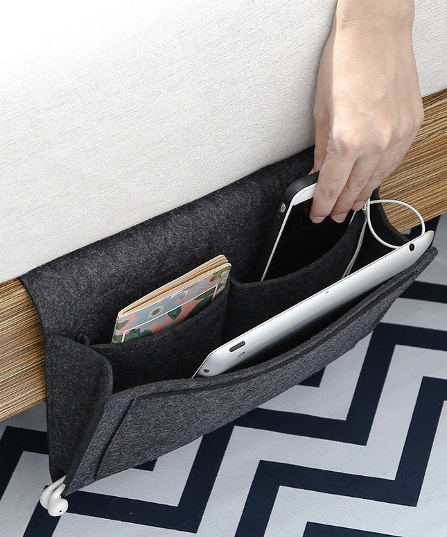 Bedside Hanging Storage Pocket Nordic Fabric Organiser