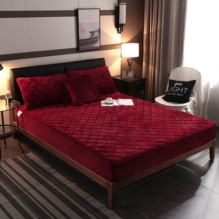 Crystal velvet thickened bedspread simmons mattress cover bedspread – Trendy & Practical for Daily Living