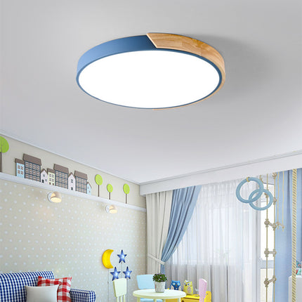 Modern Minimalist LED Ceiling Light – 6 Colours & 4 Sizes | Remote Dimmable