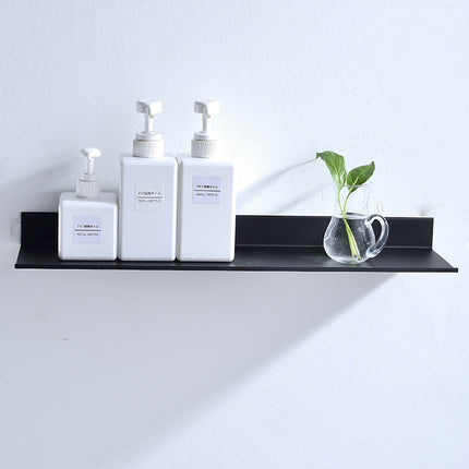 Matte Black Rectangular Mirror Front Storage Shelf 🖤🪞