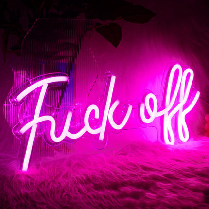 Bold Neon Letter Sign | LED Statement Wall Light
