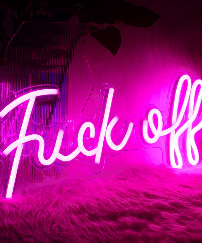 Bold Neon Letter Sign | LED Statement Wall Light