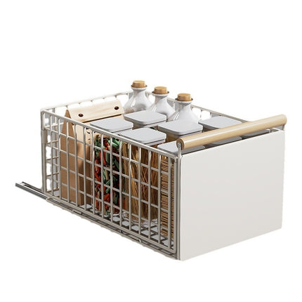 Multifunctional Foldable Extendable Pull Out Storage Basket – Adjustable Organiser