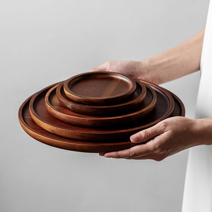 Wooden Japanese Plates – Elegant, Handcrafted & Versatile | Ikeame
