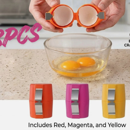Egg Shell Opener & Separator Tool | Kitchen Egg Cracker