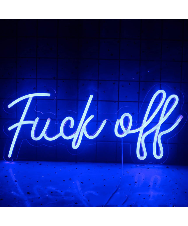 Bold Neon Letter Sign | LED Statement Wall Light