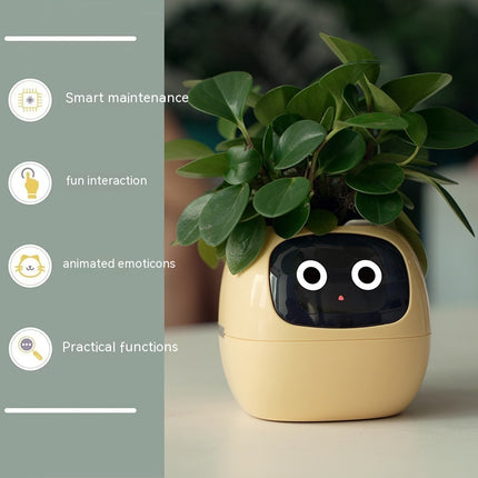 IVY Smart Planter AI Interactive Plant Pot with Expressions