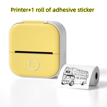 Portable Mini Thermal Label Printer Bluetooth Inkless Pocket Printer