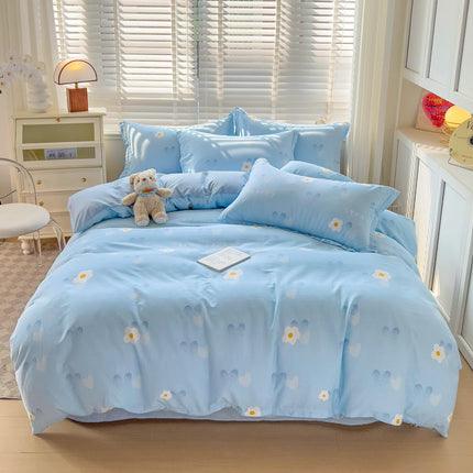 Household bedding student single minimalist style quilt cover sheets – Trendy & Practical for Daily Living