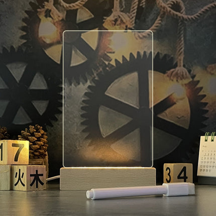 Creative LED Message Board – Acrylic Writeable Light | Horizontal & Vertical