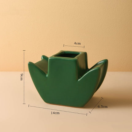 Stackable Flower Vase Set – Cute Ceramic Build-Your-Own Bloom