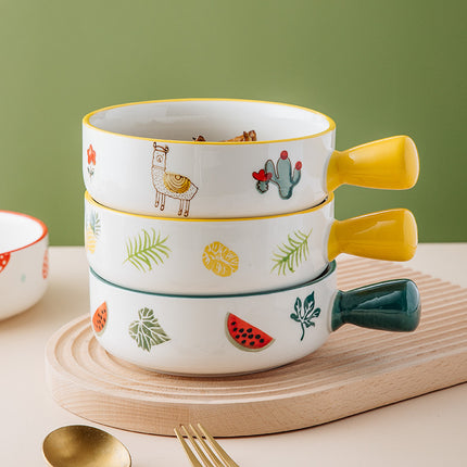 Household Ceramic Eating Bowl
