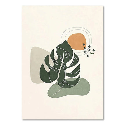Green plant decorative painting – Trendy & Practical for Daily Living