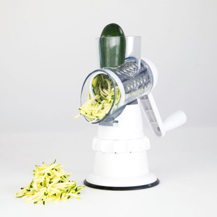3 In 1 Manual Vegetable Slicer with Suction Base