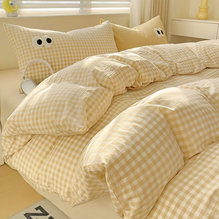 Big Eyes Bedding Set | Funny Cartoon Duvet Cover 👀