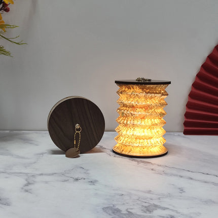 Collapsible Portable Desk Lantern – Artistic Rechargeable Lamp (10 Designs) | Ikeame