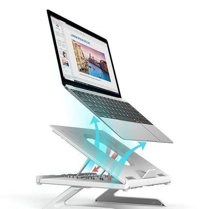 Multifunctional Folding Laptop Stand Aluminium Monitor Riser