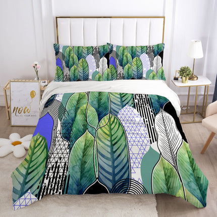 Bright Floral Bedding Set – Colourful 3-Piece Duvet Cover & Pillowcases | Ikeame