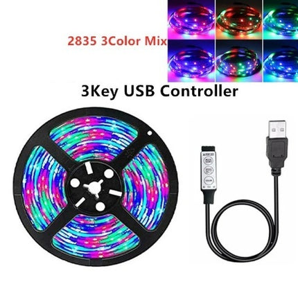 Cabinet & TV Decorative LED Light Bar – RGB Background Strip Lighting (5m) | Ikeame