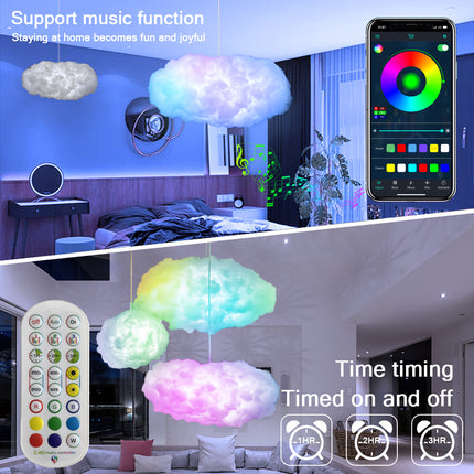 USB Cloud Light – RGBIC Lightning Simulation with APP & Music Sync