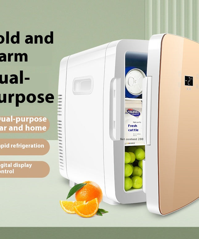 15L Car Refrigerator Digital Display For Dormitory Single Household Refrigerator Mini Refrigeration