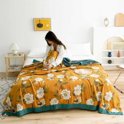 Cotton Gauze Blanket | 5 Layer Soft Summer Quilt