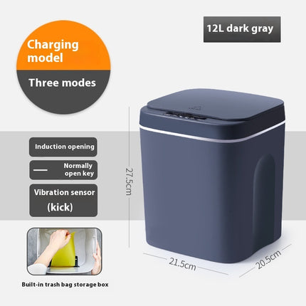 Smart Inductive Ashbin Home Living Room Bathroom Automatic