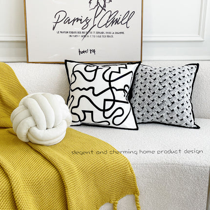 Luxury Velvet Cushion Cover | Designer Plush Throw Pillow