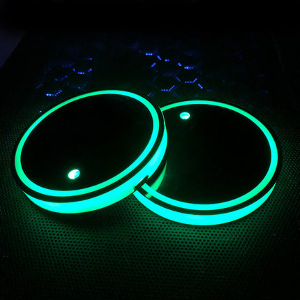LED Light Up Coasters | Rechargeable Drink Coaster Set