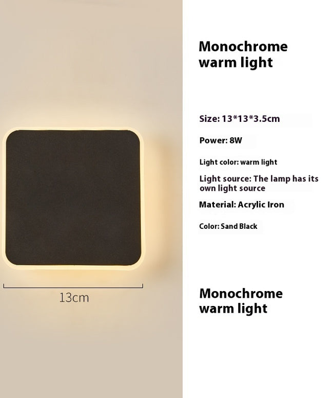 Modern LED Wall Lamp Bedroom Bedside Lamp