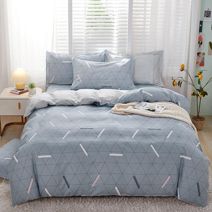Household bedding student single minimalist style quilt cover sheets – Trendy & Practical for Daily Living