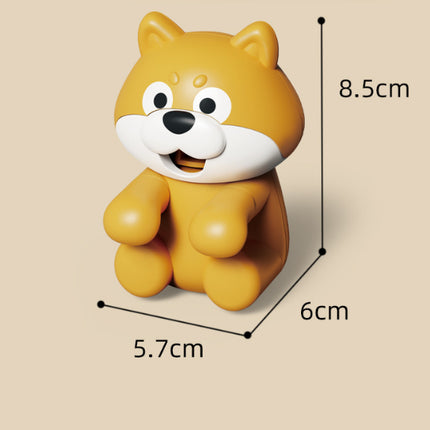 Cooling Cute Country Dog Puppy Cup Mouth Blowing Mini Fan