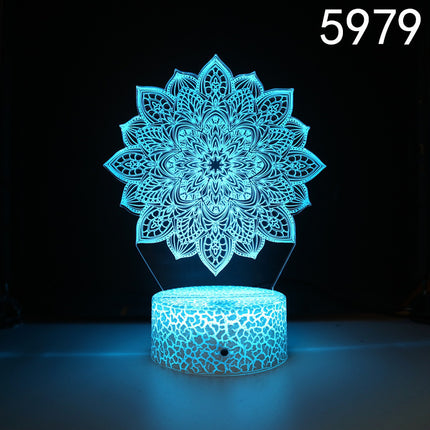 Colourful Touch LED Light Panels – 6 Designs, 7 or 16 Colours (Optional Remote Control)