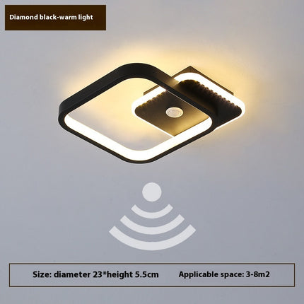 Human Induction LED Lamp – Modern Minimalist Wall Light | Ikeame
