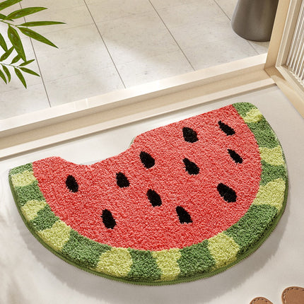 Ins Fruit Home Bathroom Entrance Floor Mat Entry