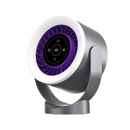 Rechargeable Desk Fan with LED Display | Adjustable Cooling Fan & Light