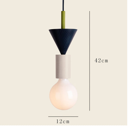 Modern Art Geometric Pendant LED Lights – 8 Designs, Warm or White Light