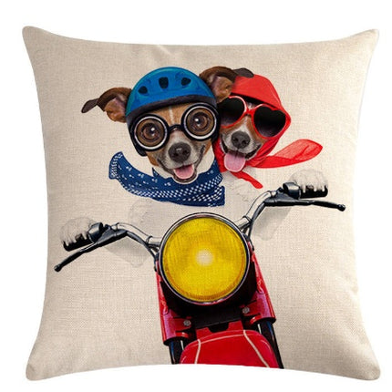 Funny Jack Russell Cushion Covers | Dog Meme Pillowcases Set