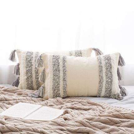 Frien cushion shell canvas throw pillow tufted pillow – Trendy & Practical for Daily Living