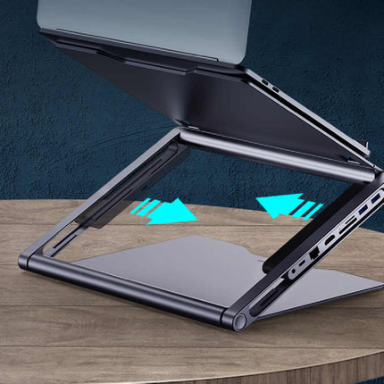 💻 Laptop Stand with 8-in-1 Docking Station – Elevate Your Workspace