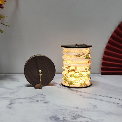 Collapsible Portable Desk Lantern – Artistic Rechargeable Lamp (10 Designs) | Ikeame