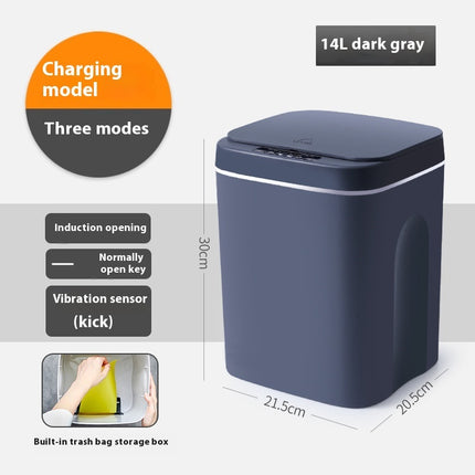 Smart Inductive Ashbin Home Living Room Bathroom Automatic