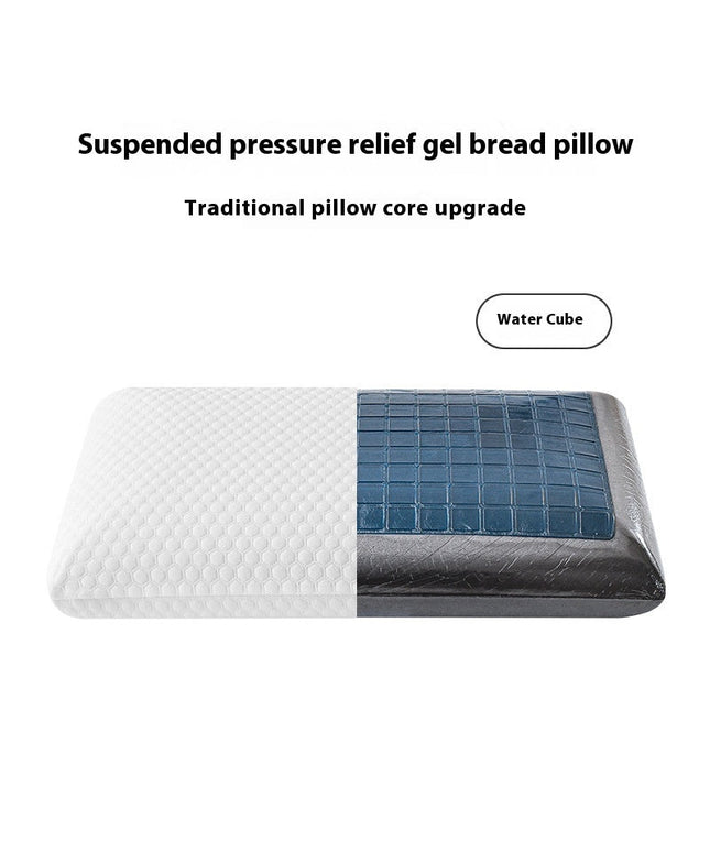 Gel Slow Rebound Memory Foam Pillow – Orthopaedic Support for a Better Night’s Sleep 💤❄️
