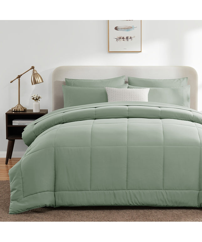 Block Colour Luxury 4-Piece Bedding Set