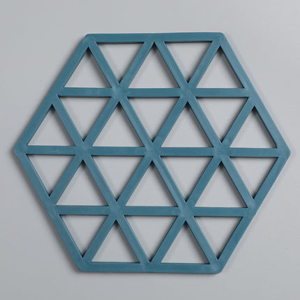Silicone Coaster Set | Heat Resistant Hexagon Table Mats